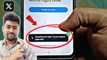 How to fix x twitter login problem | something isn
