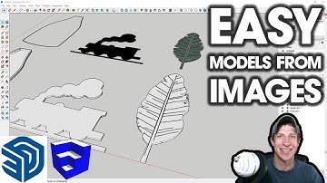 Easy 3D Models from 2D IMAGES in SketchUp!