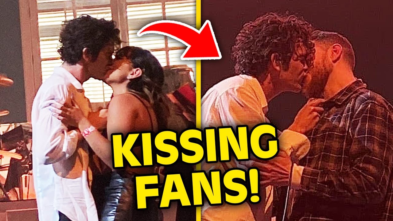 Why Is 1975's Matt Healy Kissing Fans Onstage?