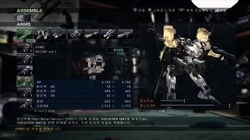 Armored Core Verdict Day : Build Tutorial? - JP meta Sawarabi retrofit LRJ