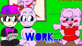 Work meme//Piggy animation//Animation