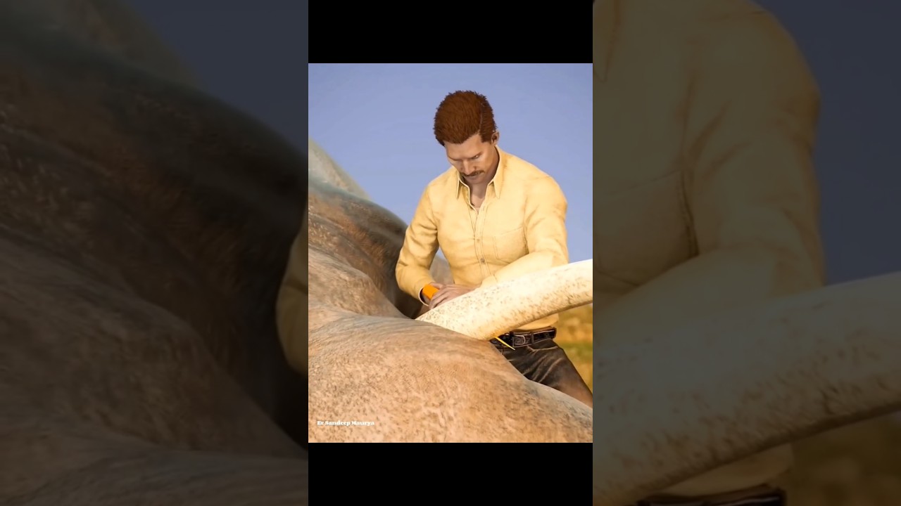 Don't cut An elephant Teeth 