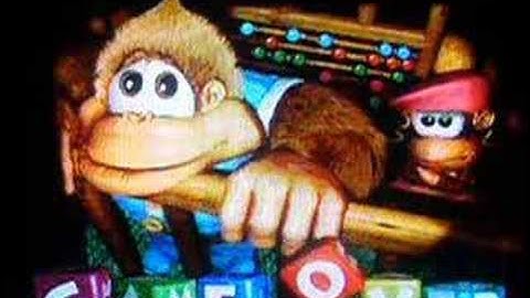 Donkey Kong Country 3 - Game Over Screen