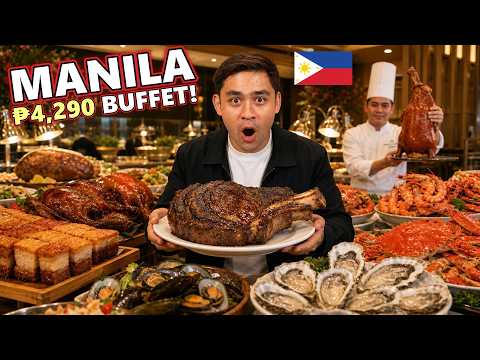 Reviewing Manila's Most Expensive Buffet! Is it Worth it?
