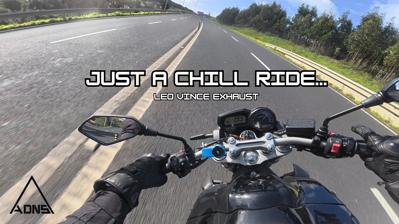 BREAKFAST RUN ON A YAMAHA FZ1N | LEOVINCE EXHAUST