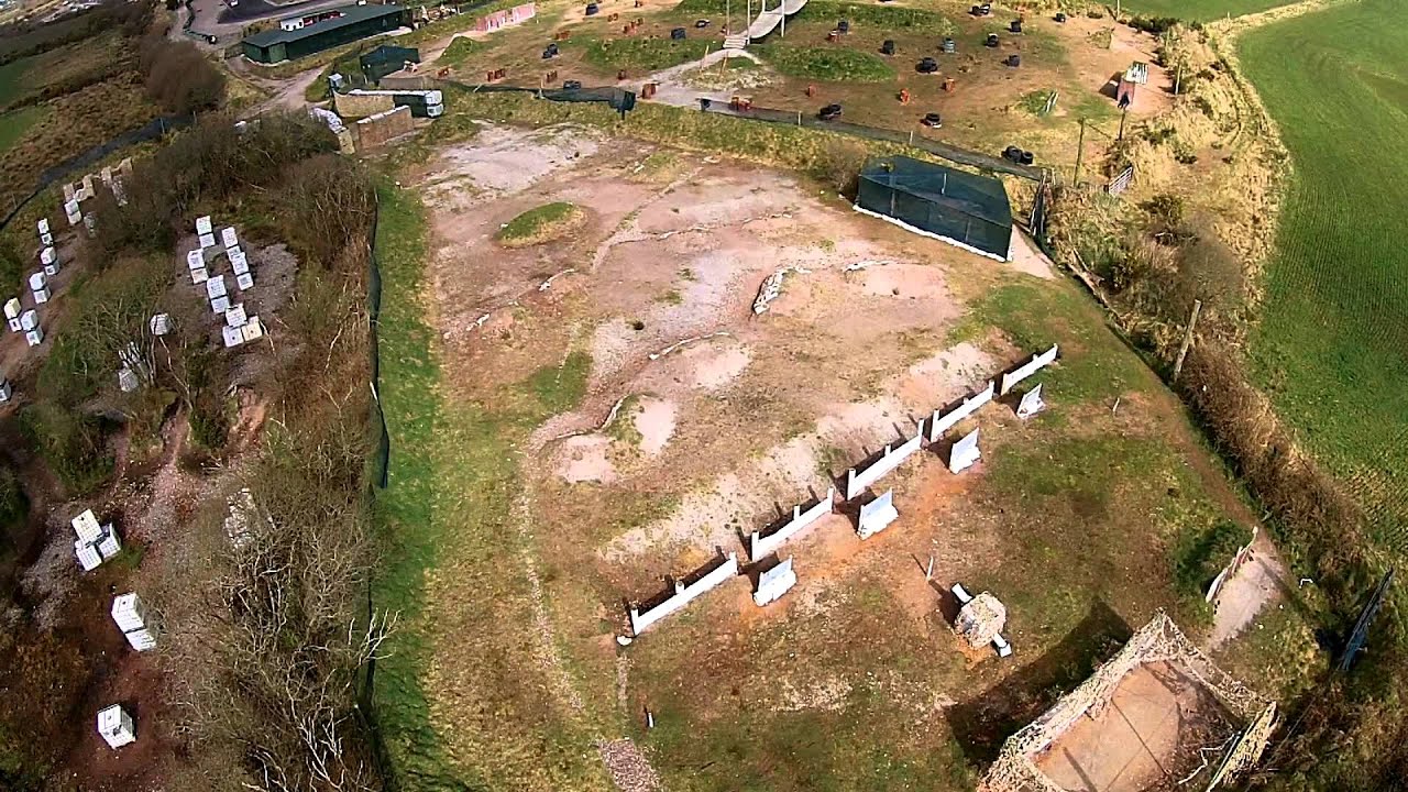 Kartworld Adventure Centre aerial footage, 1 of 2. - YouTube