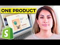 How to create one product shopify store  step by step