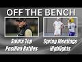 OTB | Saints OTA's Update | Lane Kiffin At SEC Spring Meetings