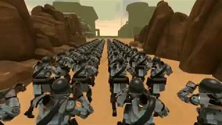 MVM Robots Marching (SFM)