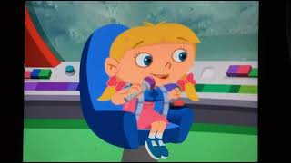 Snowy Mountains Sit Up Straight Hold Microphone Annie Bouncing Song