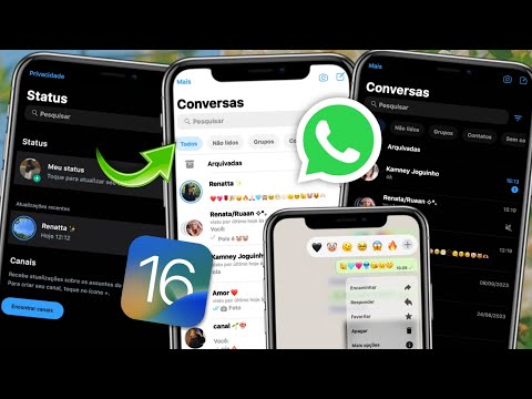 SAIU! ✅ FOUAD IOS 9.82.1 WHATSAPP IGUAL IPHONE IOS 16 NO ANDROID 2023 NOVA ATUALIZAÇÃO 🔥