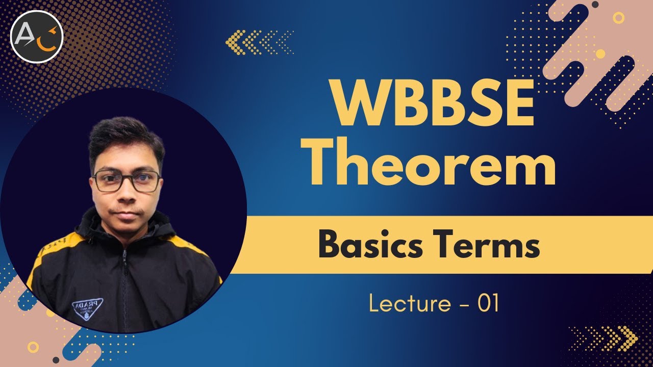 Introduction to Circle Theorems | Madhyamik Mathematics | Basic Terms Explained (Lec - 01)