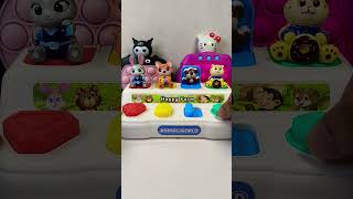 Peek a boo Satisfying ZOOTOPIA #shorts #satisfying #asmr #funny #fidget