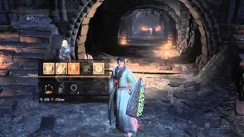 Dark Souls 3; Level 40 sorcerer int build from walkthrough overview so far