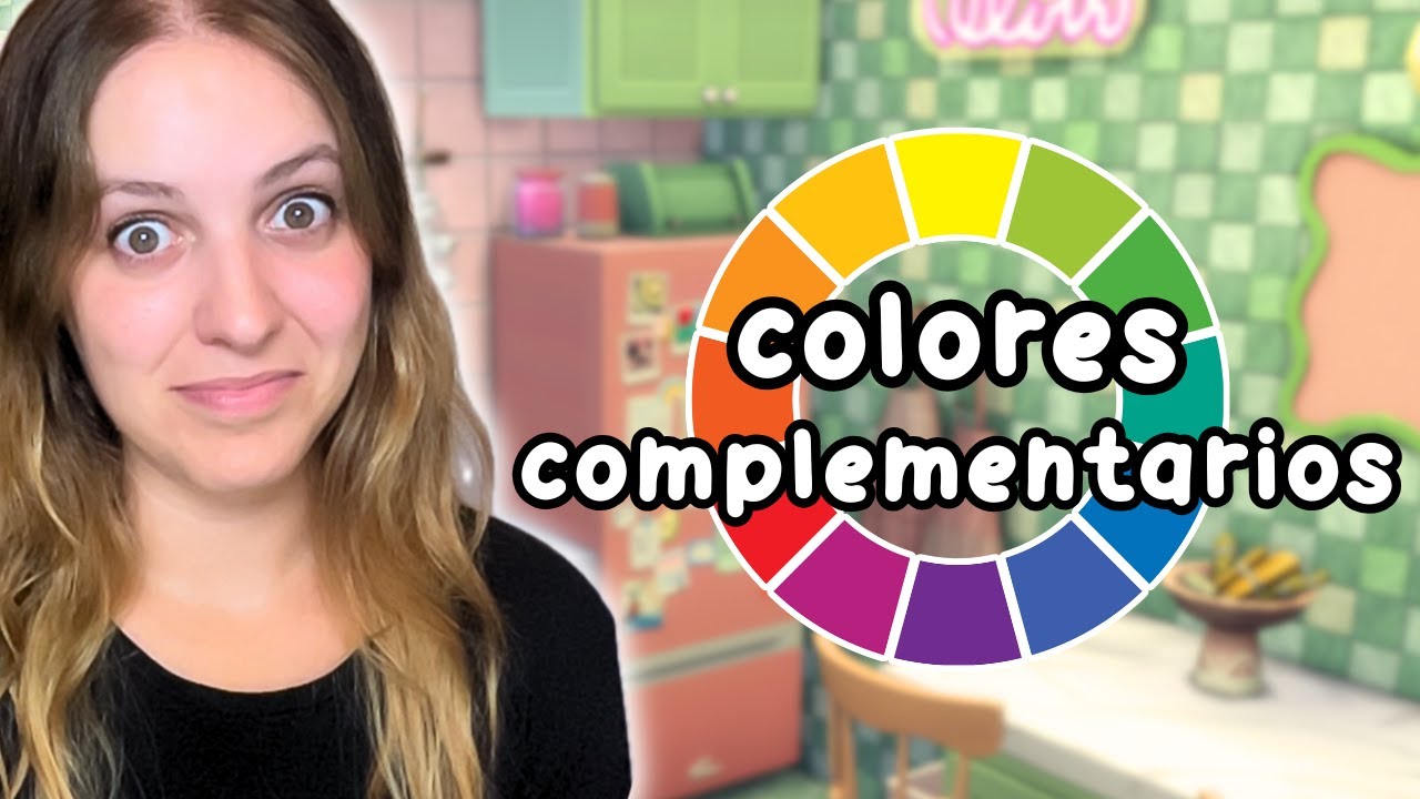Los Sims 4 PERO CADA HABITACIÓN son DOS COLORES COMPLEMENTARIOS 💛💜|| Marta #ad #eapartner