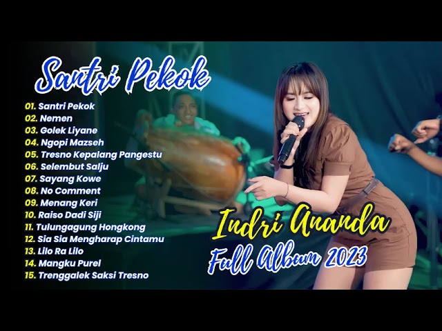 Santri Pekok - Indri Ananda - Tobat kapok lombok kadang lurus kadang menggok | FULL ALBUM 2023 class=