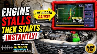 Engine Stalls While Driving,Then Starts Instantly! The Hidden Cause Was NOT the Crank Sensor