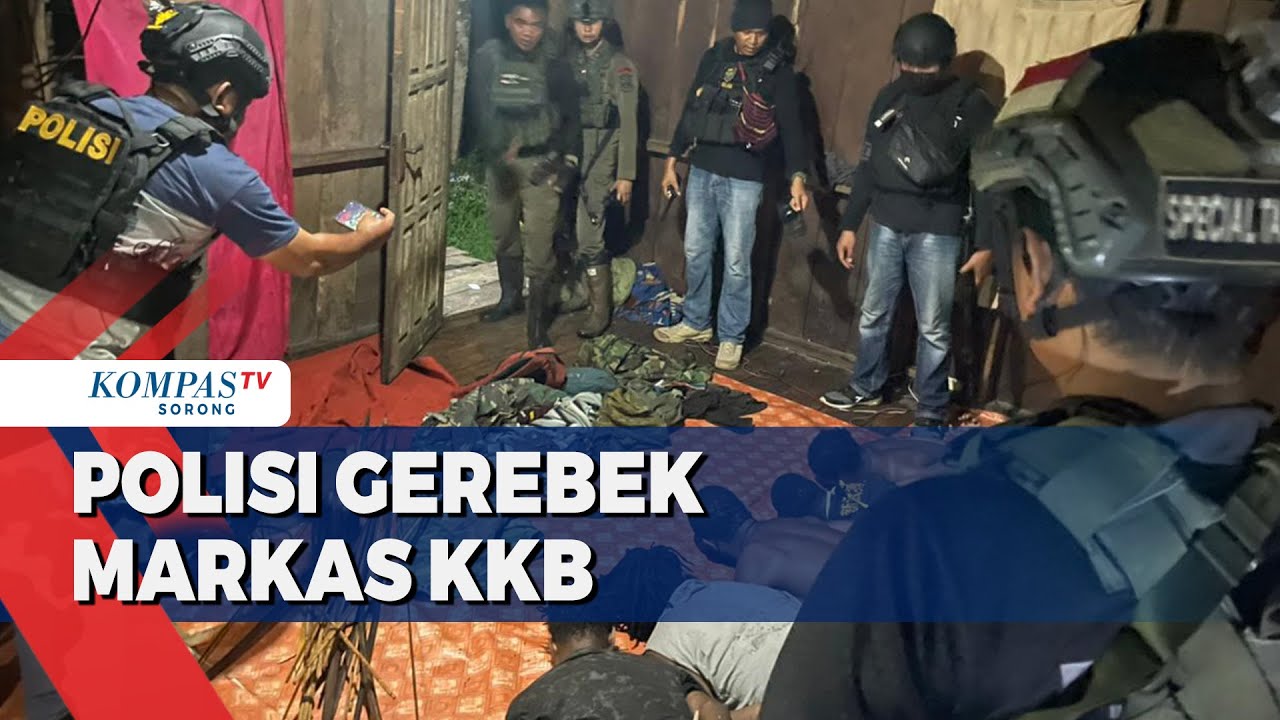 Markas KKB di Grebek dan Sembilan Anggota KKB Ditangkap