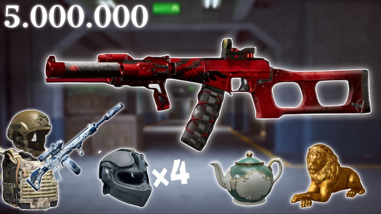 Over 5 Million Worth of Armory Gold Loot Using VSS | Arena Breakout