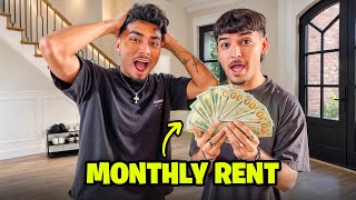 SURPRISING MY BEST FRIEND BY PAYING HIS RENT !! *emotional*