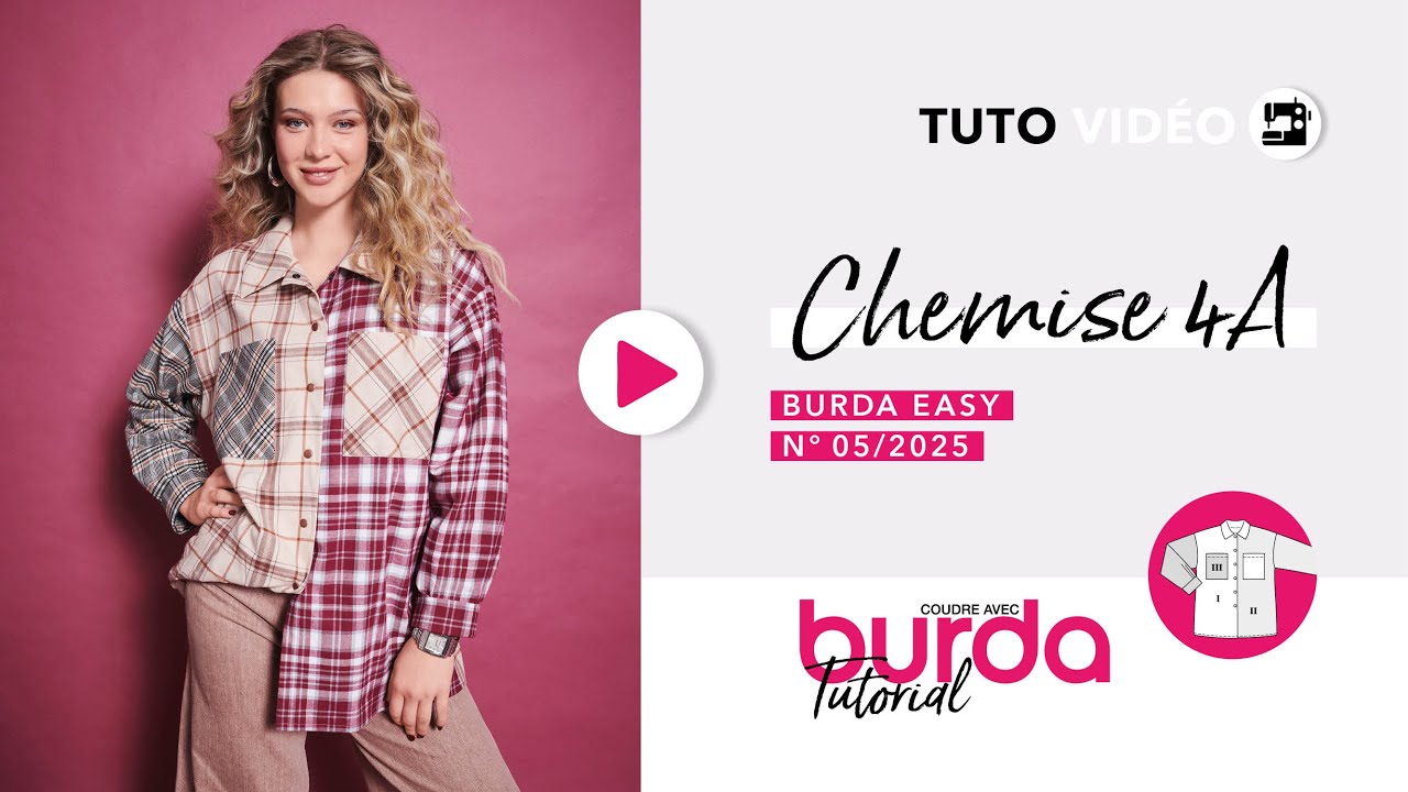 Chemise 4A | Burda Easy 5/2025