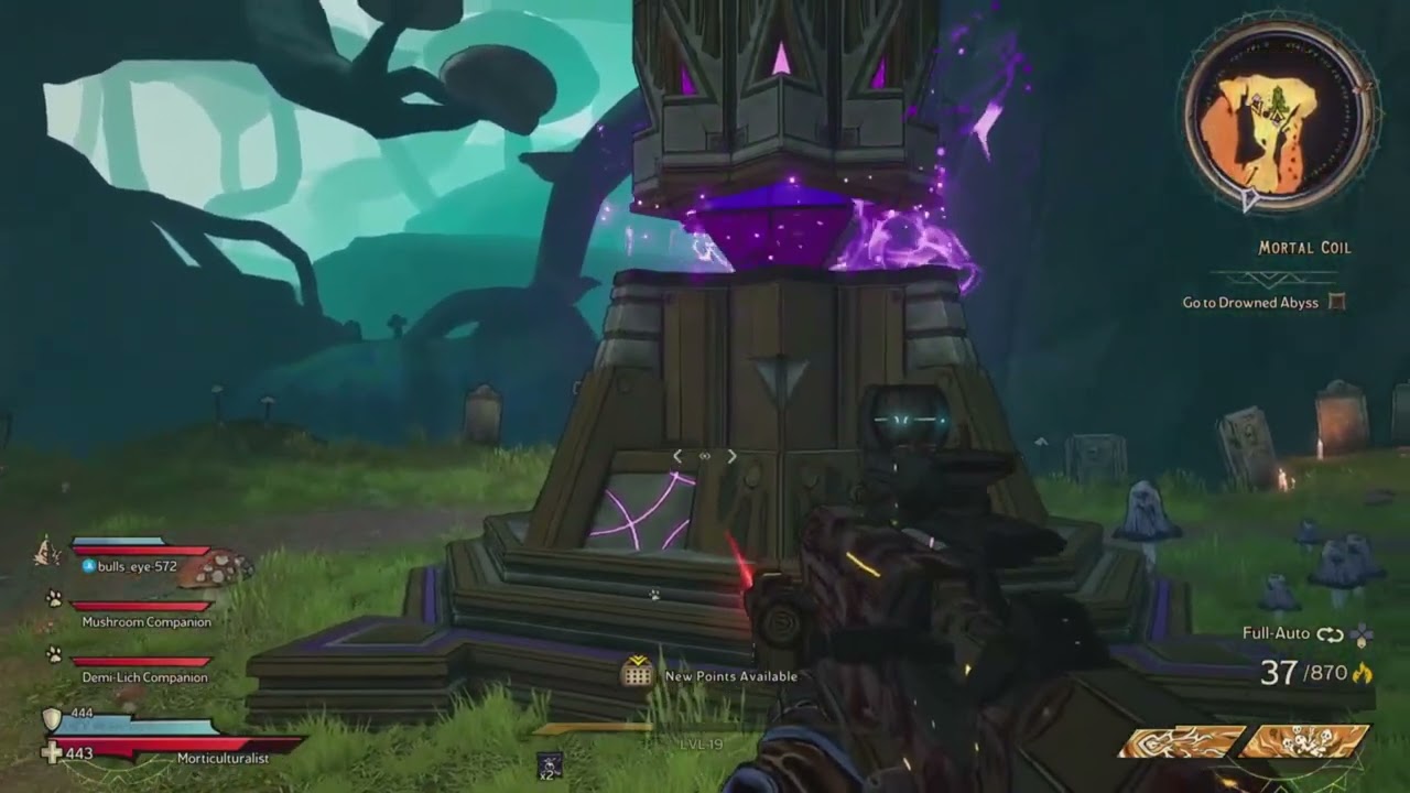 Tiny Tina's Wonderlands - Ancient obelisk - Weepwild Dankness - Walkthrough