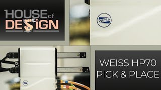 Weiss HP70 Pick & Place Demo at House of Design Robotics