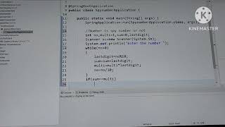 Spy number check with Java spring boot @tswisdomworld