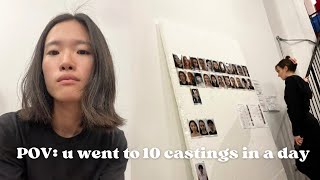 10 CASTINGS IN 1 DAY?! My CRAZY London Fashion Week Experience!