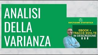 78. Analisi della varianza (ANOVA)