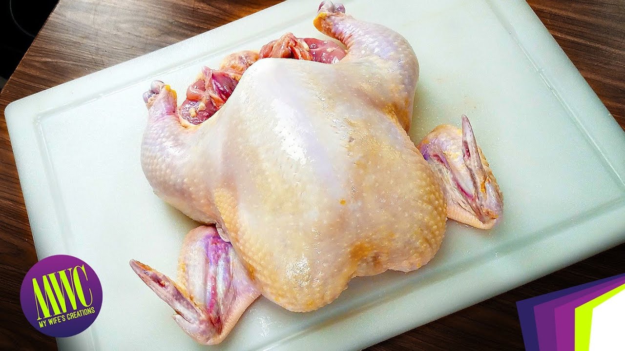 Cortar el pollo