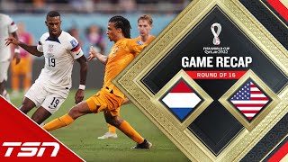 Netherlands vs. U.S.A. Highlights  FIFA World Cup 2022