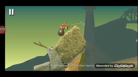 When a Noob plays getting over it