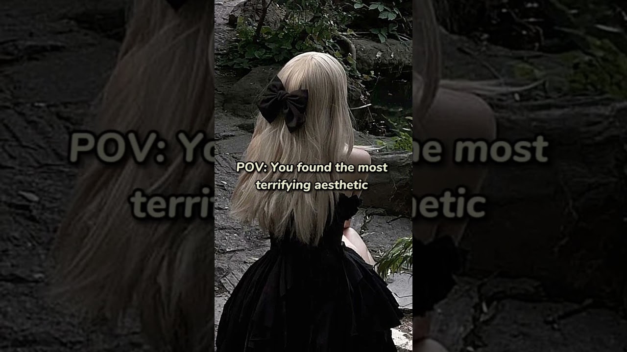 The terrifying aesthetic 😮 