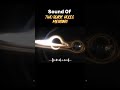 Actual Sound of Two Black Holes Merging 🤯☠️ #Shorts #Space #BlackHoles #Universe #Astronomy