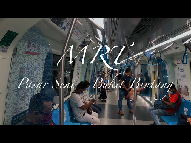 MRT Pasar Seni to MRT Bukit Bintang | Transportation in Kuala Lumpur | KL walk tour #36 class=