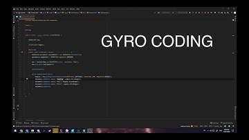 How to Program With a Gyro (FTC Robotics)