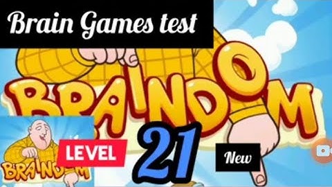 #Braindom : Brain Games test:new #Level21  #Drawthecoin Gameplay walkthrough