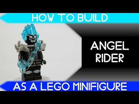 Angel Rider Figure How to Build Angel Rider as a LEGO Minifigure - YouTube