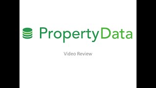 Propertydata Video Review - 5 Stars