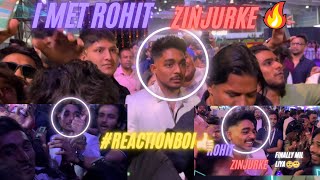 I MET ROHIT ZINJURKE @RohitZinjurke | Finally Rohit Bhai Se Mil Liya 🥹❤️ | #reactionboi