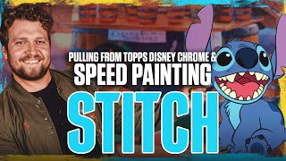Painting STITCH as Fast as I Possibly Can!!!
