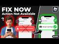 Fix Roblox Action Not Available Error Step-by-Step Guide