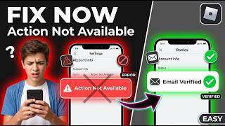 Fix Roblox Action Not Available Error Step-by-Step Guide