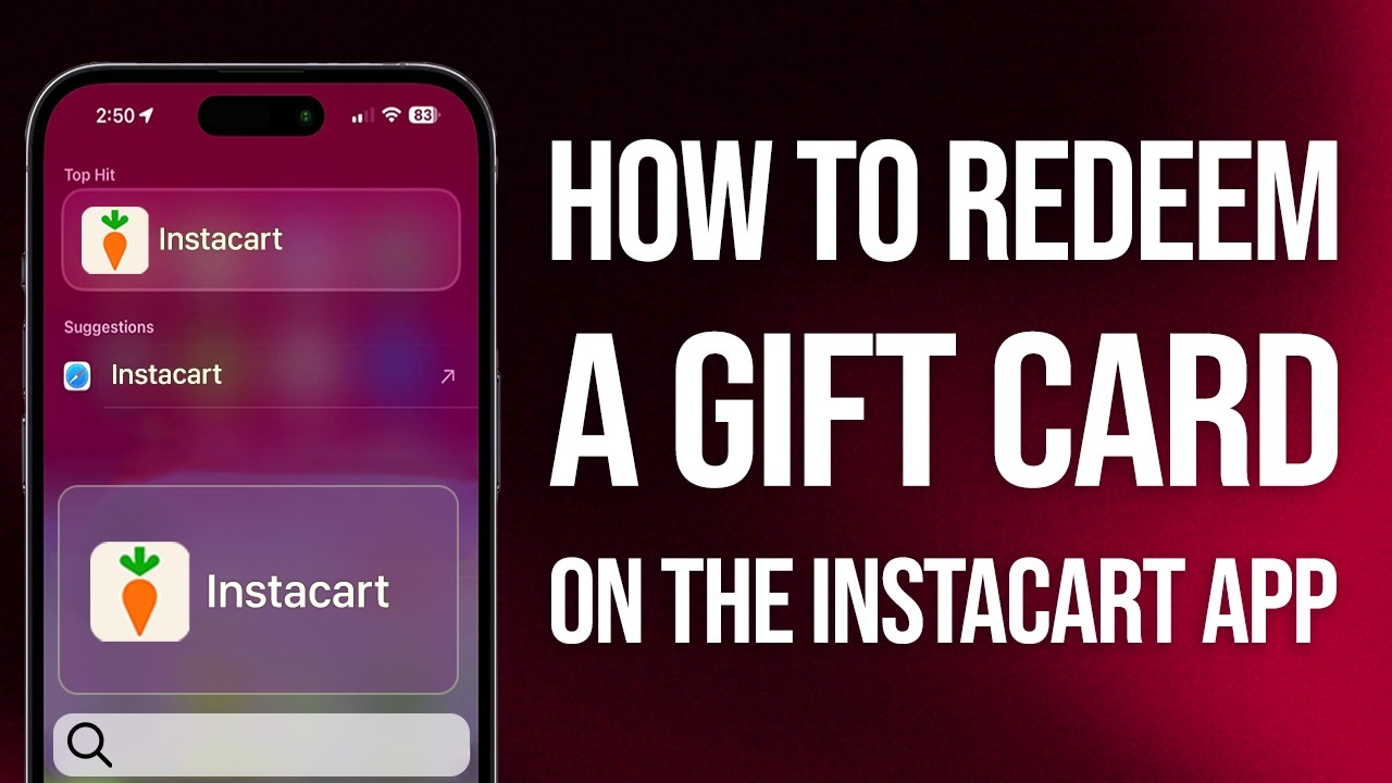 How To Redeem A Gift Card On The Instacart App: Quick Apply!