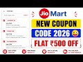 JioMart Coupon Code 2026 | Live Working Proof ✅