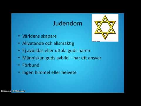Video: Vilken Gud dyrkar judendomen?