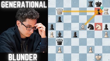 FABIANO CARUANA MISSED CHECKMATE AT US CHESS CHAMPIONSHIP
