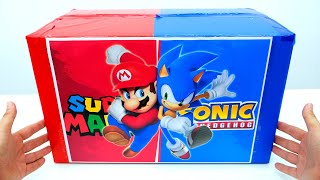 Sonic and Mario Collection Unboxing Review | ASMR Sonic The Hedgehog VS Super Mario screenshot 4