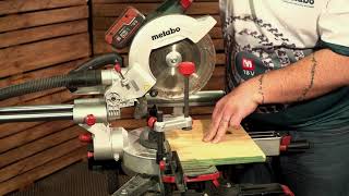 KGS 216 M Mitre Saw Trouble Shooting - Metabo